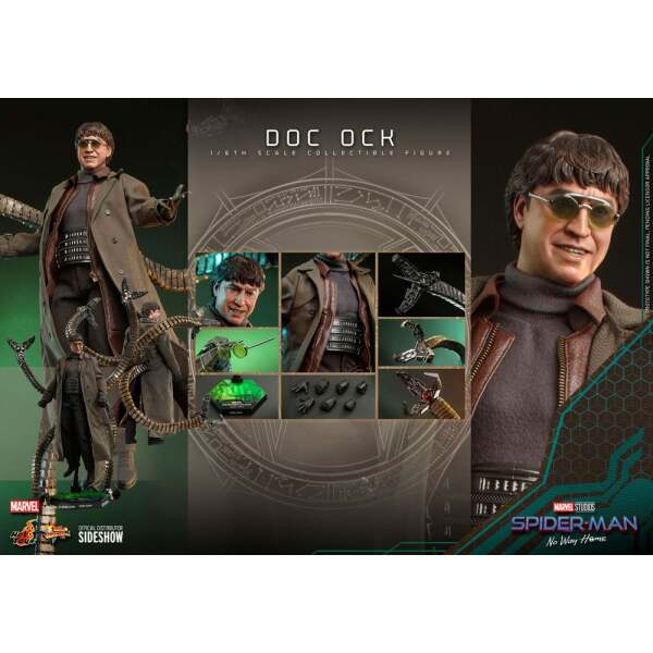 Figura Doc Ock Spider-Man: No Way Home Movie Masterpiece 1/6 31cm Hot Toys - Collector4U.com