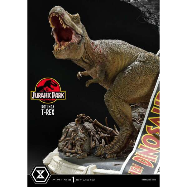 Estatua Rotunda T-Rex Jurassic Park 1/6 37cm Prime 1 Studio - Collector4U.com