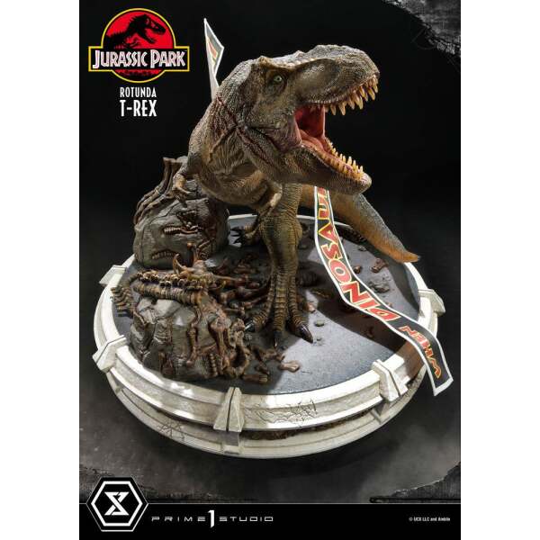 Estatua Rotunda T-Rex Jurassic Park 1/6 37cm Prime 1 Studio - Collector4U.com