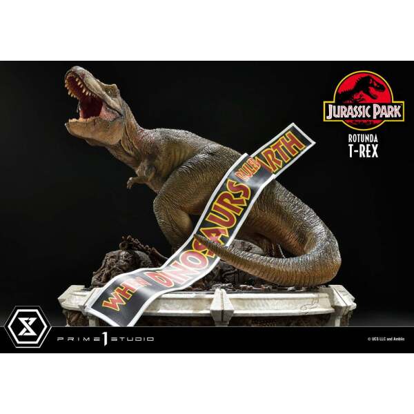 Estatua Rotunda T-Rex Jurassic Park 1/6 37cm Prime 1 Studio - Collector4U.com