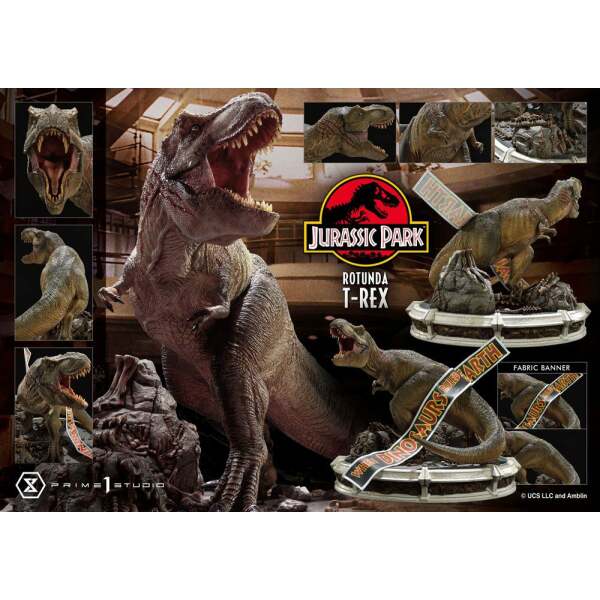 Estatua Rotunda T-Rex Jurassic Park 1/6 37cm Prime 1 Studio - Collector4U.com