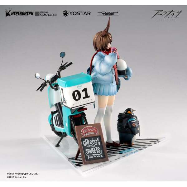 Estatua Amiya Fresh Fastener Deluxe Edition Arknights PVC 1/7 26cm Hobby Max - Collector4U.com