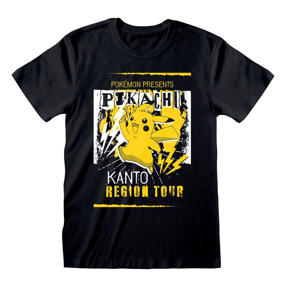 Camiseta Kanto Region Tour Pokemon talla L