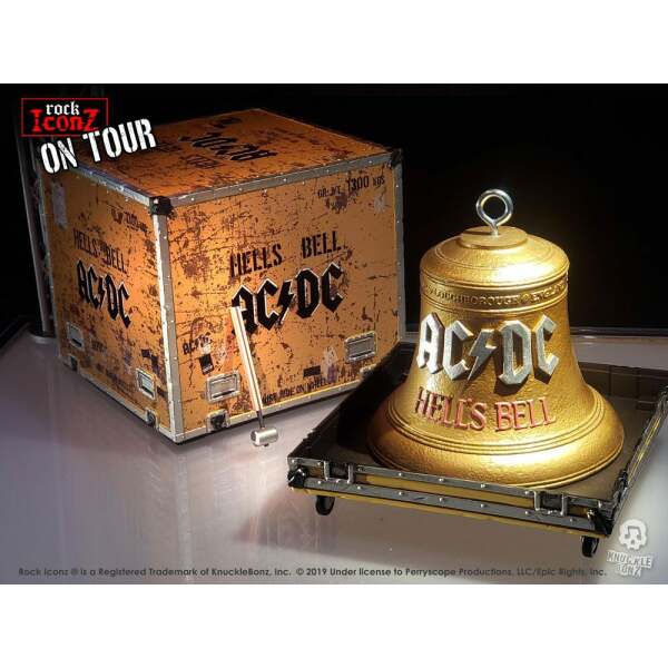 Estatuas Hell's Bell AC/DC Rock Ikonz On Tour Knucklebonz - Collector4U.com