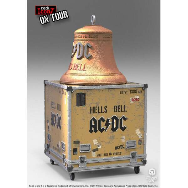 Estatuas Hell's Bell AC/DC Rock Ikonz On Tour Knucklebonz - Collector4U.com