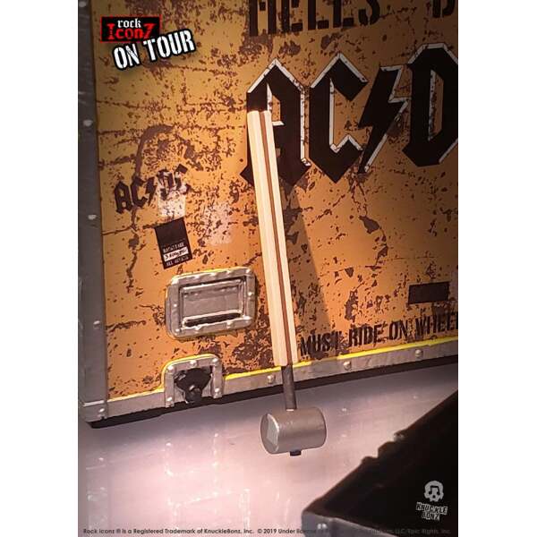 Estatuas Hell's Bell AC/DC Rock Ikonz On Tour Knucklebonz - Collector4U.com