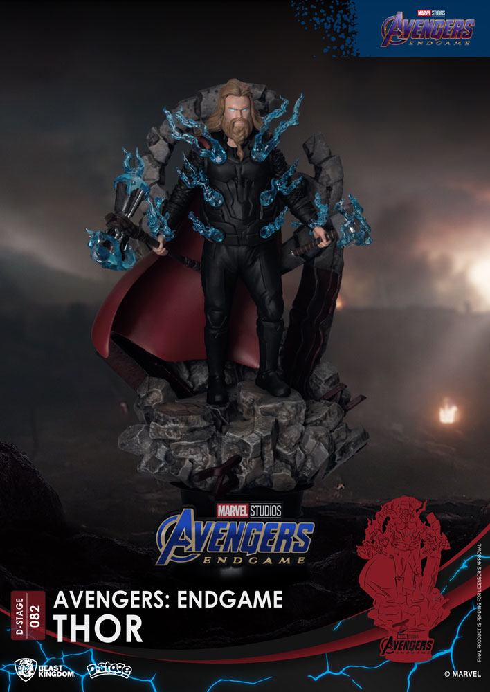 Diorama D-Stage Thor Closed Box Version Vengadores: Endgame PVC 16cm Beast Kingdom