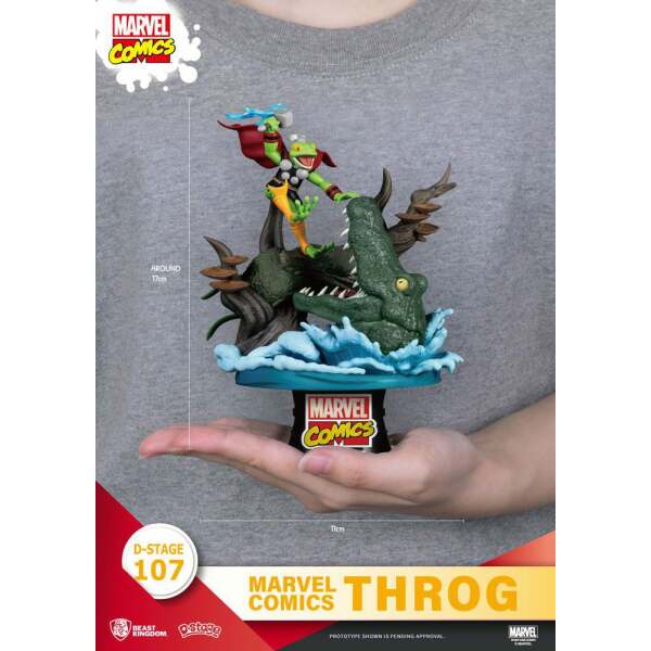 Diorama Throg Marvel Comics PVC D-Stage 17 cm Beast Kingdom Toys - Collector4U.com