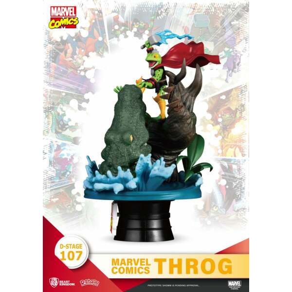 Diorama Throg Marvel Comics PVC D-Stage 17 cm Beast Kingdom Toys - Collector4U.com