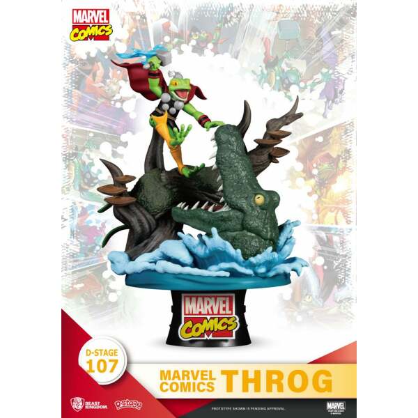 Diorama Throg Marvel Comics PVC D-Stage 17 cm Beast Kingdom Toys - Collector4U.com