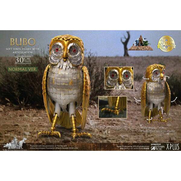 Estatua Bubo Furia de titanes Soft Vinyl Gigantic Ray Harryhausens 30 cm Star Ace Toys - Collector4U.com