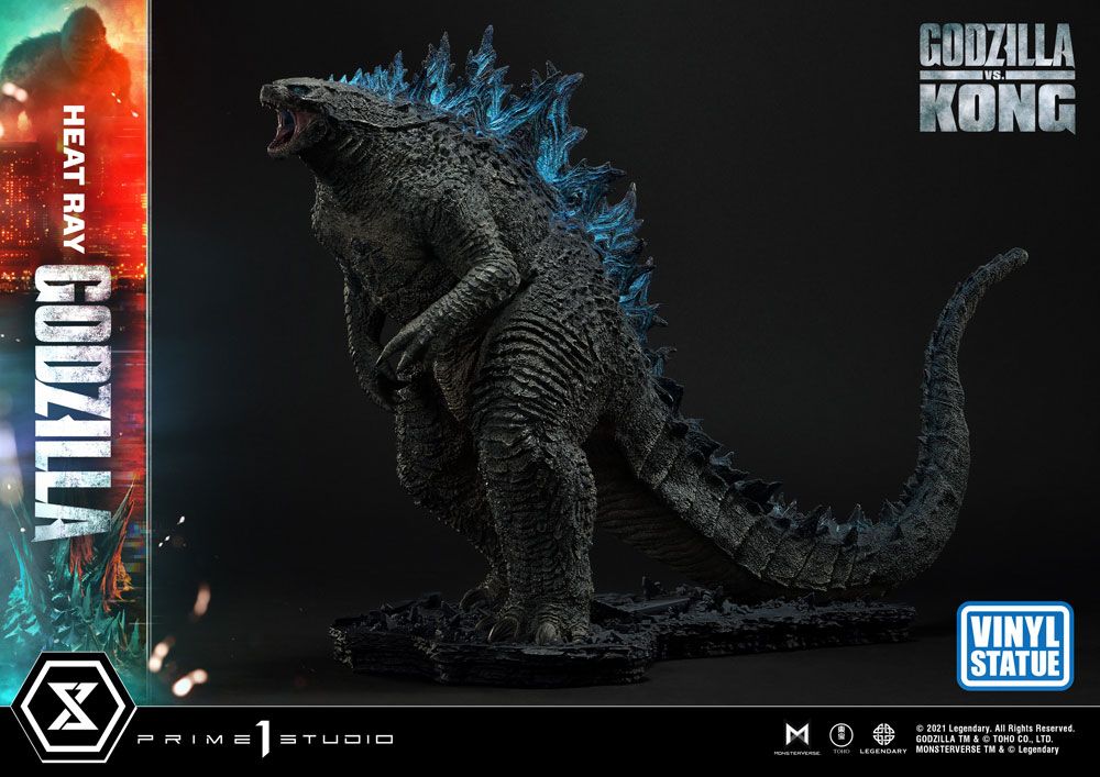 Estatua Heat Ray Godzilla Godzilla vs. Kong Vinilo 42 cm Prime 1 Studio