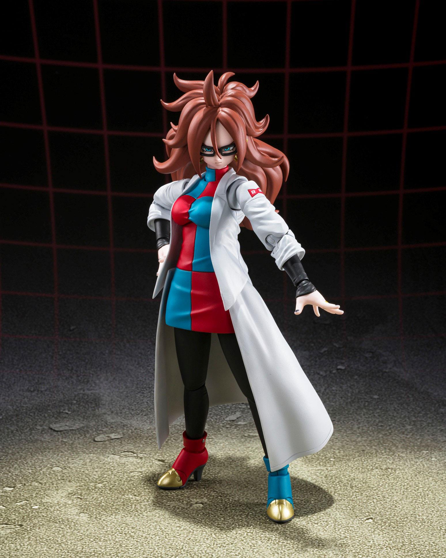 Figura Android 21 (Lab Coat) Dragon Ball FighterZ S.H. Figuarts 15cm Bandai Tamashii Nations