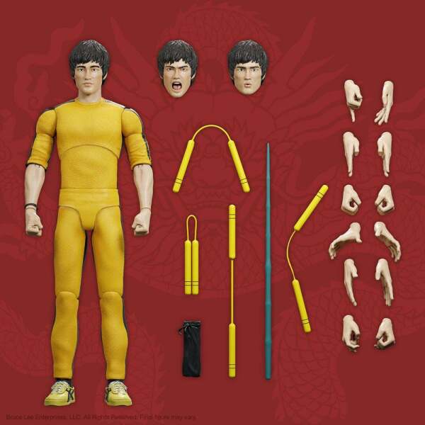 Figura Bruce The Challenger Bruce Lee Ultimates 18 cm Super7 - Collector4U.com