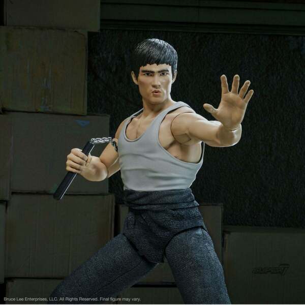 Figura Bruce The Warrior Bruce Lee Ultimates 18 cm Super7 - Collector4U.com