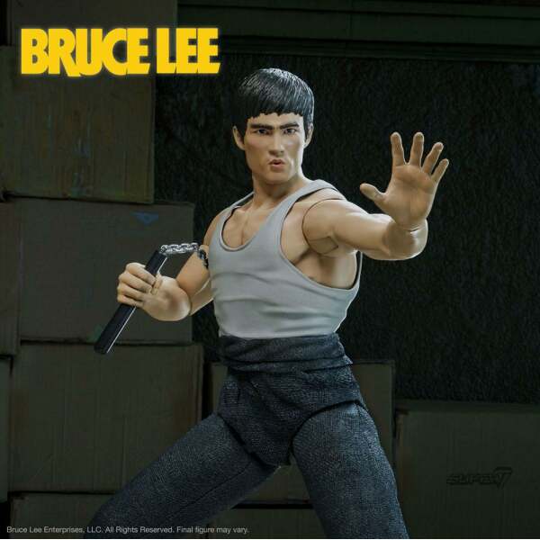 Figura Bruce The Warrior Bruce Lee Ultimates 18 cm Super7 - Collector4U.com