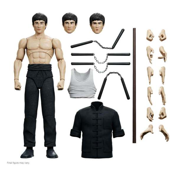 Figura Bruce The Warrior Bruce Lee Ultimates 18 cm Super7 - Collector4U.com