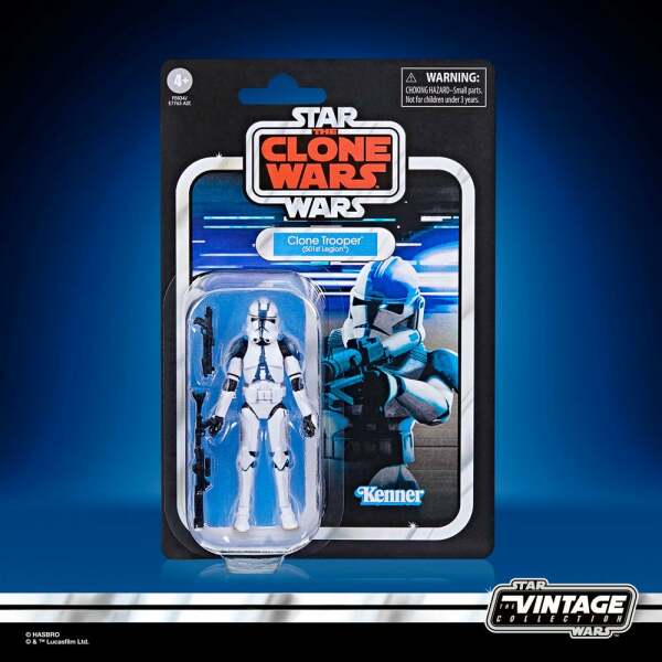 Figura Clone Trooper (501st Legion) Star Wars: The Clone Wars Vintage Collection 2022 10 cm Hasbro - Collector4U.com