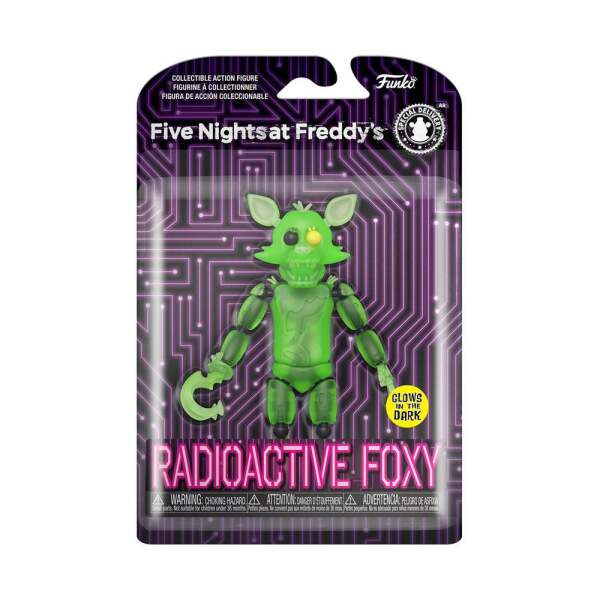 Figura Radioactive Foxy (GW) Five Nights at Freddy's 13cm Funko - Collector4U.com