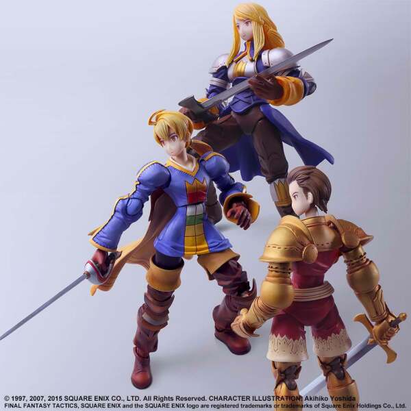 Figura Delita Heiral Final Fantasy Tactics Bring Arts 14cm Square Enix - Collector4U.com