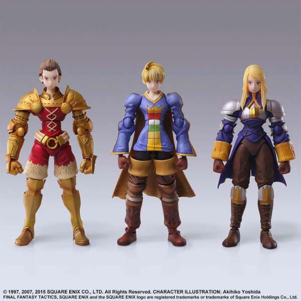 Figura Delita Heiral Final Fantasy Tactics Bring Arts 14cm Square Enix - Collector4U.com