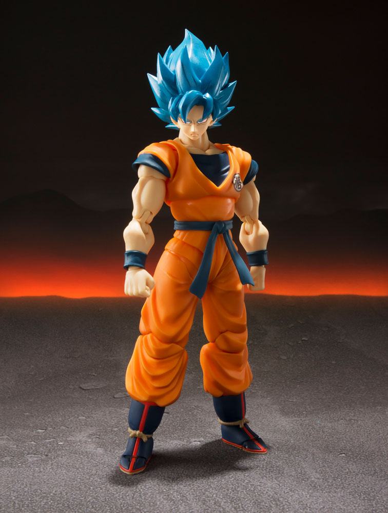 Figura Super Saiyan God Super Saiyan Goku Super Dragon Ball Super Broly S.H. Figuarts 14cm Tamashii Nations