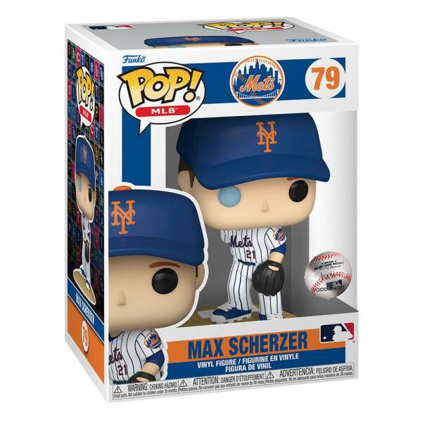 Funko Max Scherzer MLB POP! Sports Vinyl Figura Dodgers (HM Jersey) 9 cm - Collector4U.com