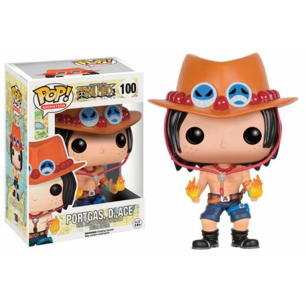 Funko Portgas D. Ace One Piece POP! Television Vinyl Figura 9 cm - Collector4U.com