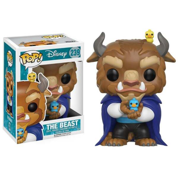 Funko The Beast La Bella y la Bestia Figura POP! Disney Vinyl 9 cm - Collector4U.com