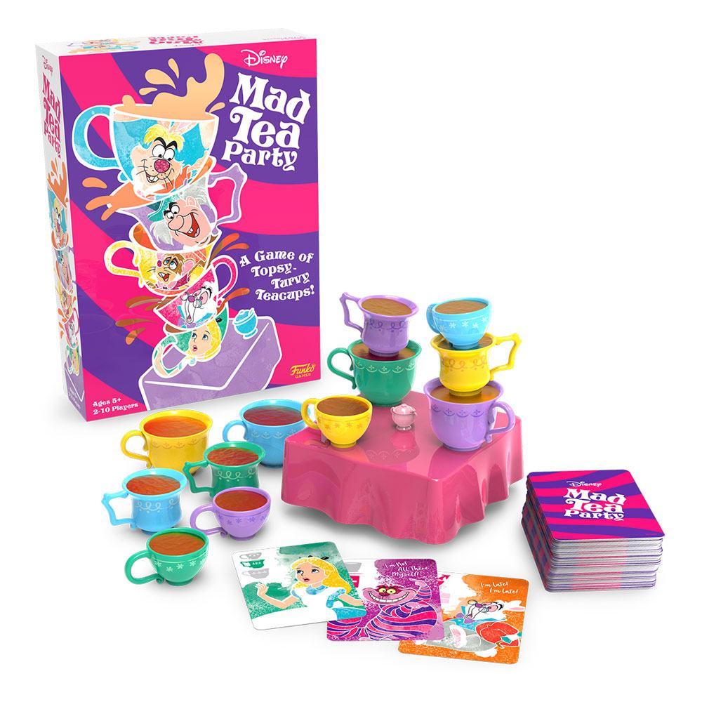 Juego de Cartas Alicia en el país de las maravillas Mad Tea Party Signature Games *Edición Inglés* Funko