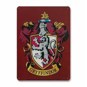 Placa de Chapa Gryffindor Harry Potter 15 x 21 cm Logoshirt - Collector4U.com