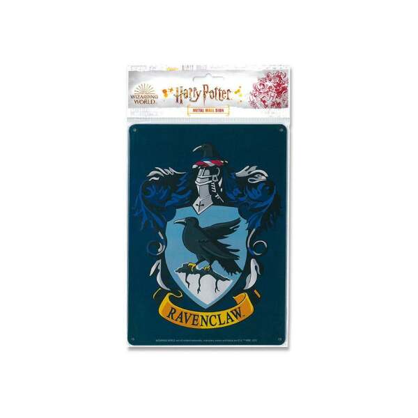 Placa de Chapa Ravenclaw Harry Potter 15 x 21 cm Logoshirt - Collector4U.com