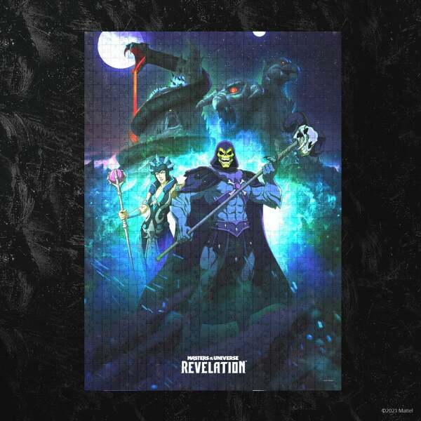 Puzzle Skeletor™ and Evil-Lyn™ Amos del Universo: Revelación™ (1000 piezas) - Collector4U.com