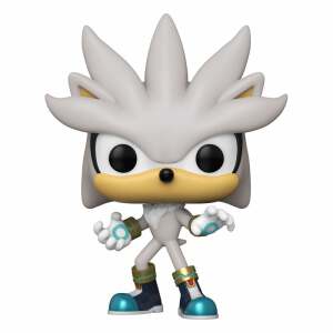 Sonic the Hedgehog POP! Games Vinyl Figura Sonic 30th - Silver the Hedgehog 9 cm - Collector4U.com