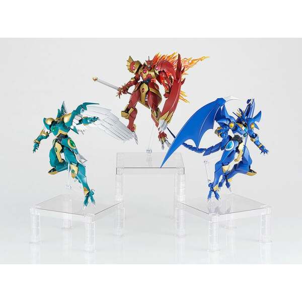 Soportes para Figuras Build-On Type The Simple Stand Pack de 3 (Translucent) GSC - Collector4U.com