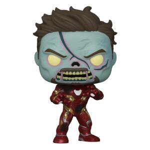 Funko Zombie Iron Man Marvel What If...? POP! TV Vinyl Figura 9 cm - Collector4U.com