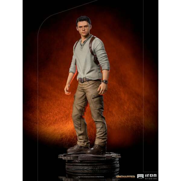 Estatua Nathan Drake Uncharted Movie Art Scale 1/10 20cm Iron Studios - Collector4U.com