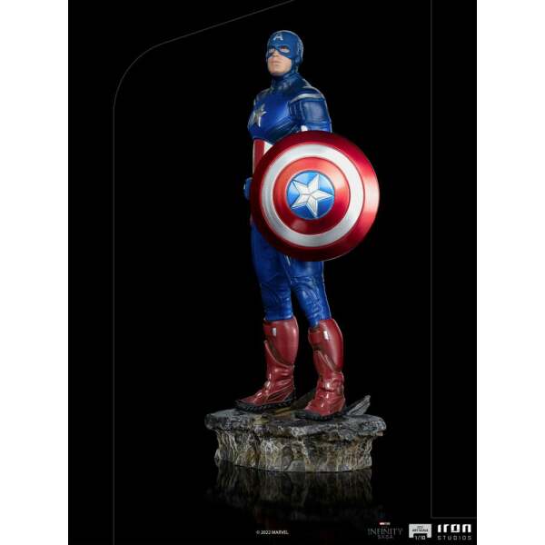 Estatua Capitán América Battle of NY The Infinity Saga BDS Art Scale 1/10 23cm Iron Studios - Collector4U.com