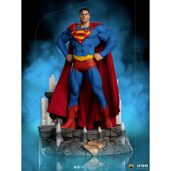 Estatua Superman Unleashed Deluxe DC Comics Art Scale 1/10 26cm Iron Studios - Collector4U.com