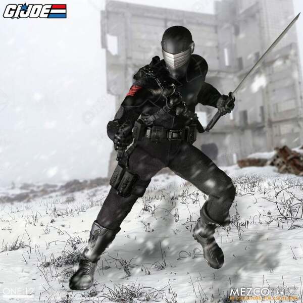 Figura Snake Eyes G.I. Joe 1/12 Deluxe Edition 17 cm Mezco Toys - Collector4U.com