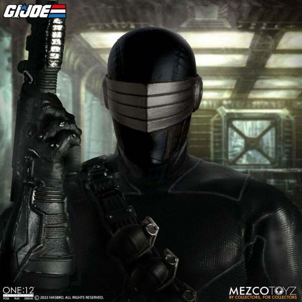 Figura Snake Eyes G.I. Joe 1/12 Deluxe Edition 17 cm Mezco Toys - Collector4U.com