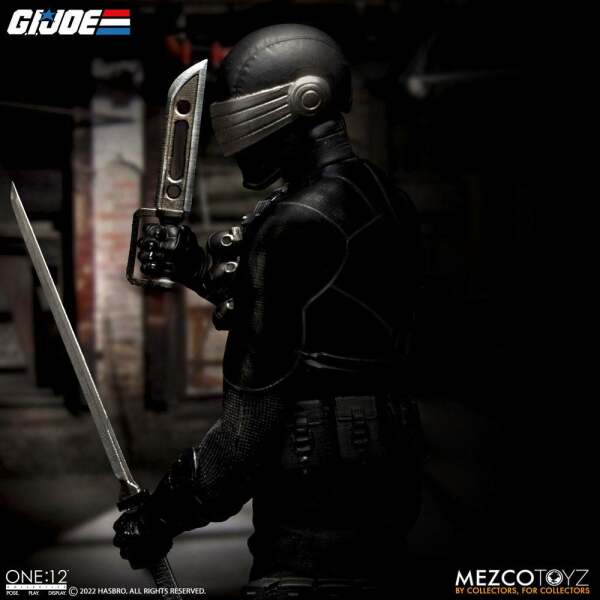 Figura Snake Eyes G.I. Joe 1/12 Deluxe Edition 17 cm Mezco Toys - Collector4U.com