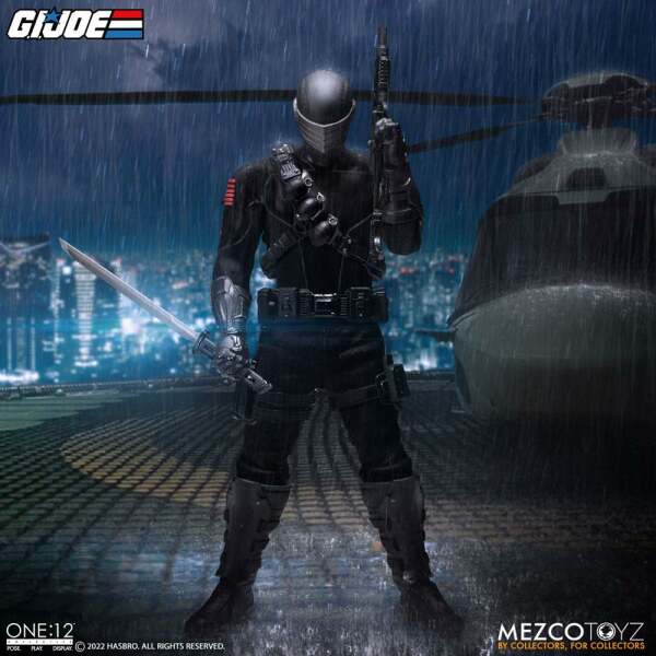 Figura Snake Eyes G.I. Joe 1/12 Deluxe Edition 17 cm Mezco Toys - Collector4U.com