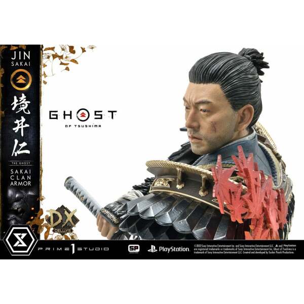 Estatua Sakai Clan Armor Deluxe Bonus Version Ghost of Tsushima 1/4 60cm Prime 1 Studios - Collector4U.com