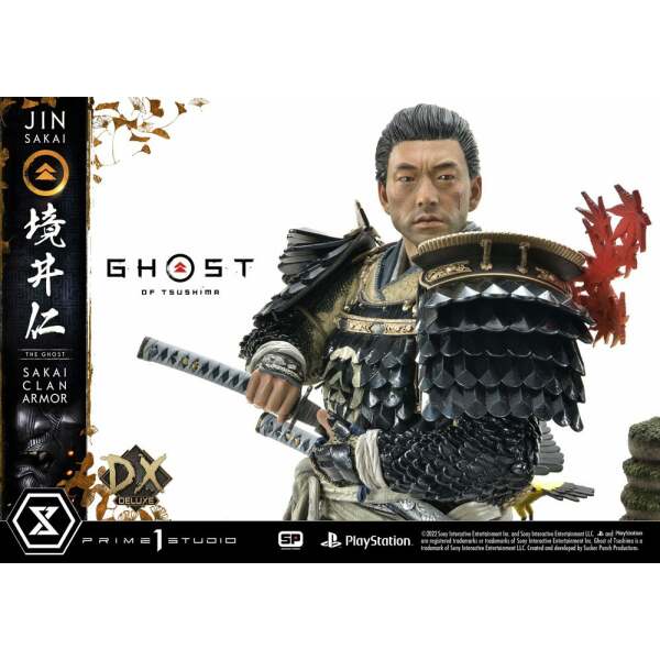 Estatua Sakai Clan Armor Deluxe Bonus Version Ghost of Tsushima 1/4 60cm Prime 1 Studios - Collector4U.com