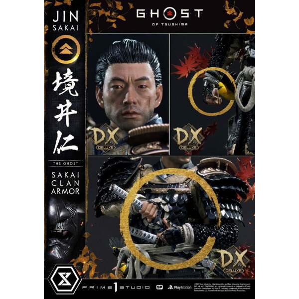 Estatua Sakai Clan Armor Deluxe Bonus Version Ghost of Tsushima 1/4 60cm Prime 1 Studios - Collector4U.com