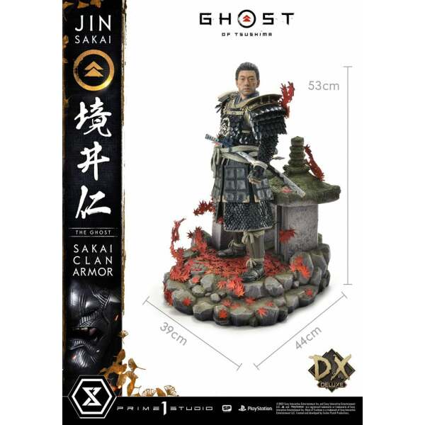 Estatua Sakai Clan Armor Deluxe Bonus Version Ghost of Tsushima 1/4 60cm Prime 1 Studios - Collector4U.com