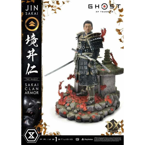 Estatua Sakai Clan Armor Deluxe Bonus Version Ghost of Tsushima 1/4 60cm Prime 1 Studios - Collector4U.com