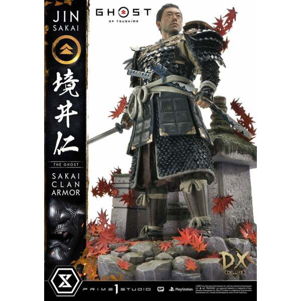 Estatua Sakai Clan Armor Deluxe Bonus Version Ghost of Tsushima 1/4 60cm Prime 1 Studios - Collector4U.com