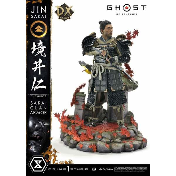 Estatua Sakai Clan Armor Deluxe Bonus Version Ghost of Tsushima 1/4 60cm Prime 1 Studios - Collector4U.com